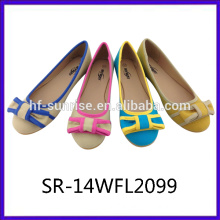 Ladies wholesale china belly ladies flat shoes